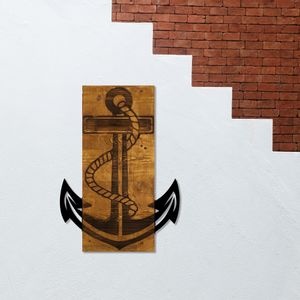 Wallity Drvena zidna dekoracija, Anchor