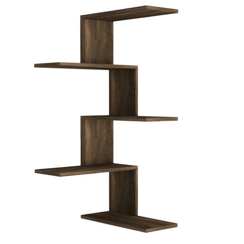 Caniko - Walnut Walnut Wall Shelf slika 3