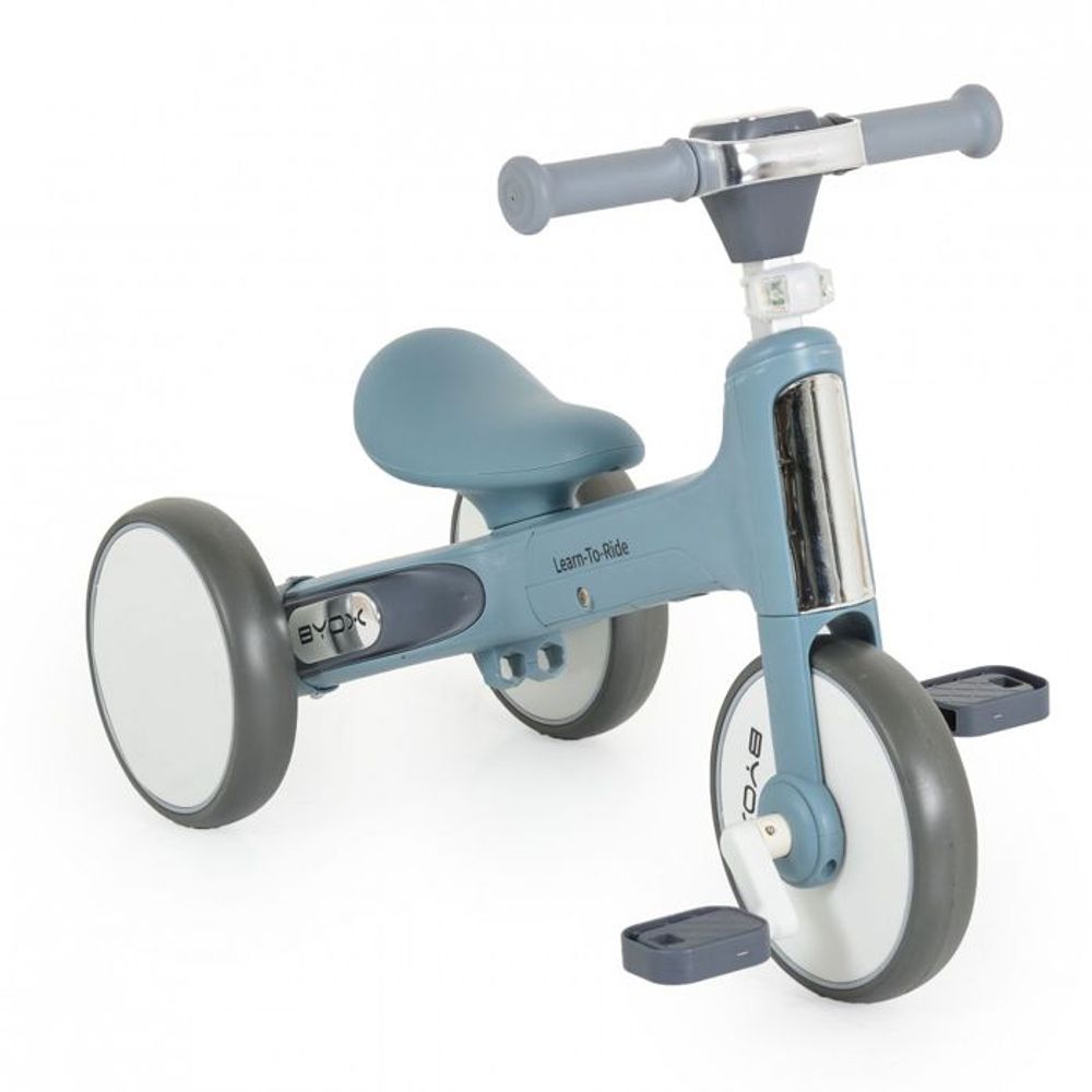 Byox Sklopivi tricikl/balans bicikl Learn to Ride, Plavi slika 1