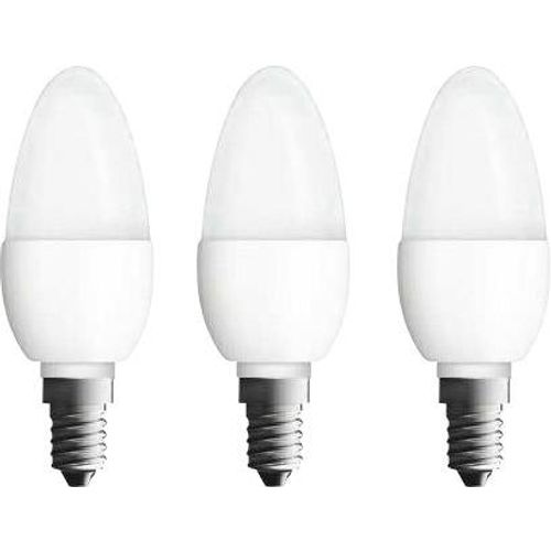 OSRAM 4052899955509 LED Energetska učinkovitost 2021 F (A - G) E14 oblik svijeće 4.9 W = 40 W toplo bijela (Ø x D) 38 mm x 105 mm  3 St. slika 2