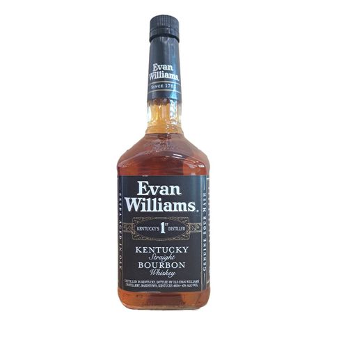 Evan Williams Black Whisky 43%, 1l slika 1