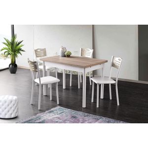 Polo - 1302 OakWhite Produživi Sto za Jelo