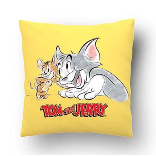 STEFAN Ukrasni Jastuk Tom&Jerry Zuti 40x40 slika 1