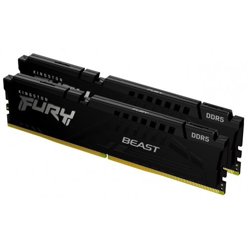 Kingston Fury Beast 32GB Kit (2x16GB) DDR5-5600 DIMM PC5-44800 CL40, 1.25V slika 1