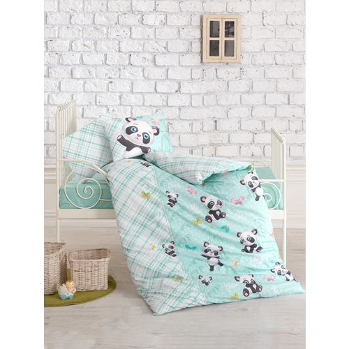 Posteljina CB BABY LINE - PANDA MINT slika 1