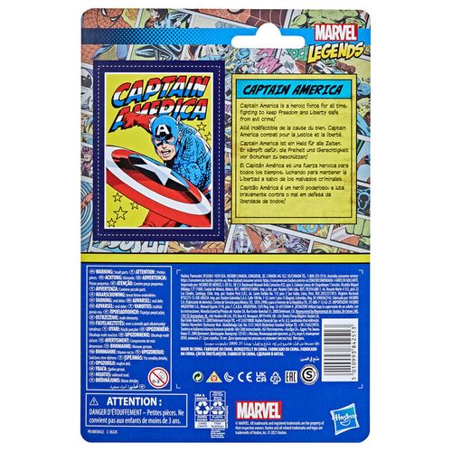 Marvel Captain America Retro Figura 9,5 cm slika 3