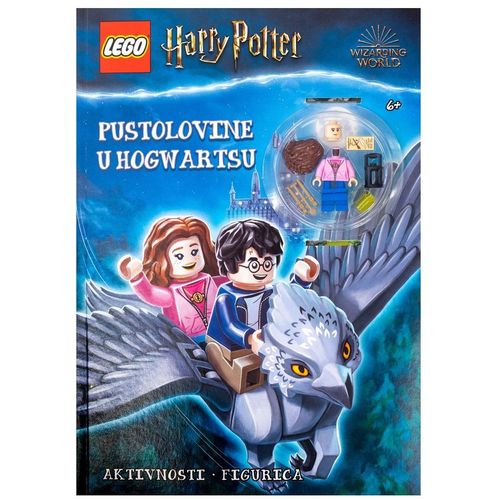 Lego Harry Potter - Pustolovine u Hogwartsu: knjiga s aktivnostima i minifigurama slika 1