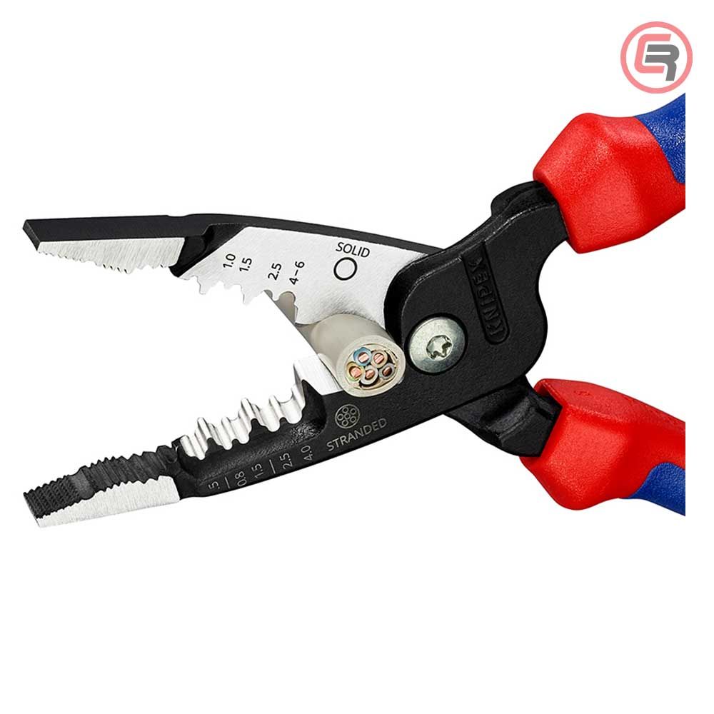 Knipex Kliješta Elektroinstalacijska Multifunkcionalna 200 mm – 13 72 200 ME slika 4