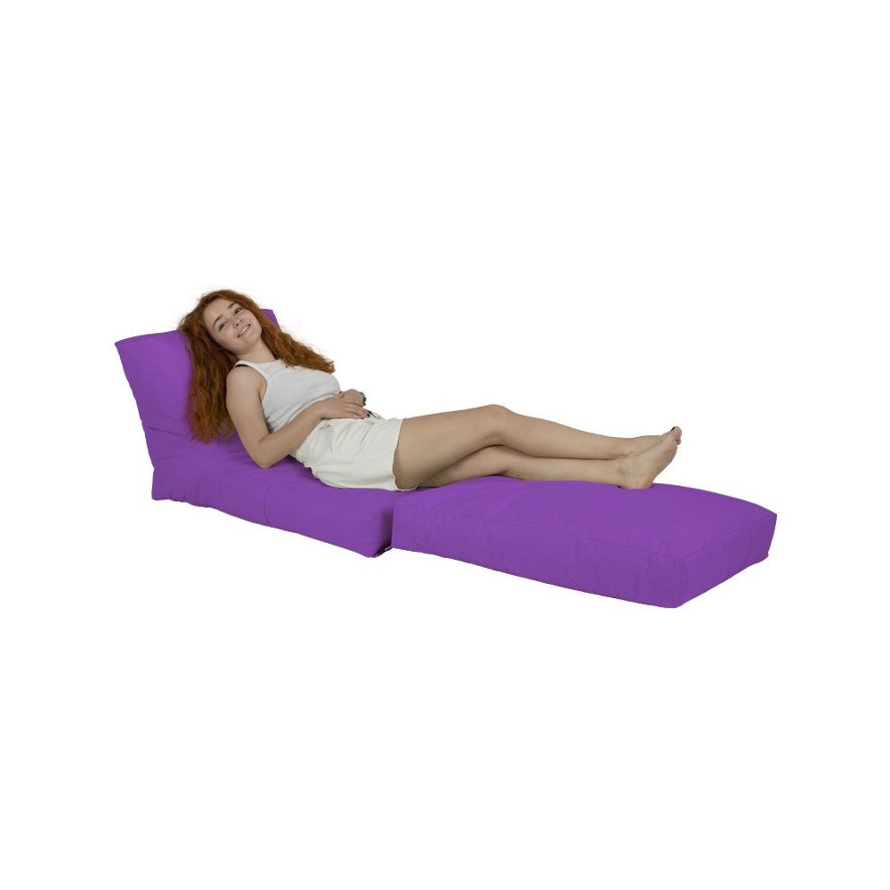 Multifunkcionalni Sofa Krevet Pouf - Ljubičasti Vrt Bean Bag slika 8