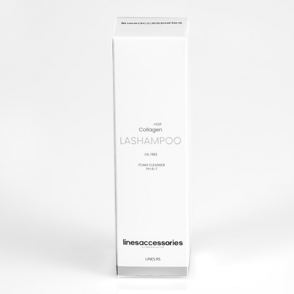 LINES Pjena za pranje trepavica 50ml slika 4