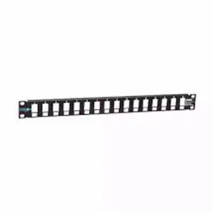 Patch panel modularni 19/1U sa 24 slota za UTP module UKP-24-1U  bez modula