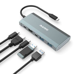 HDD Rack MAIWO USB(C)-NVME/SATA HDMI/PD/USB  KH1001