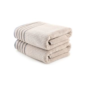 Colourful Cotton Set ručnika za kupanje (2 komada) Mayra - Light Brown