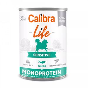 Calibra Dog Life Sensitive Losos sa Pirinčem Konzerva, hrana za pse 400g