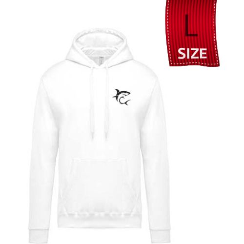 White Shark promo hoodie, bijela, L slika 1