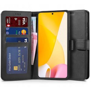 TECH-PROTECT WALLET PREKLOPNA FUTROLA ZA XIAOMI 12 LITE CRNA