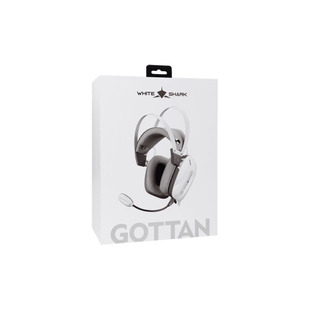 WHITE SHARK PL Slušalice GH-2446 GOTTAN, bijele  slika 6