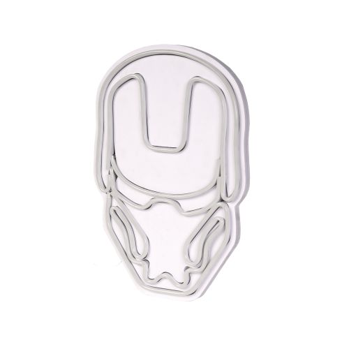 Wallity Ukrasna plastična LED rasvjeta, Iron Man - White slika 13