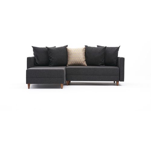 Atelier Del Sofa Aydam Left - Antracit Antracit Ugao Sofa-Krevet slika 5