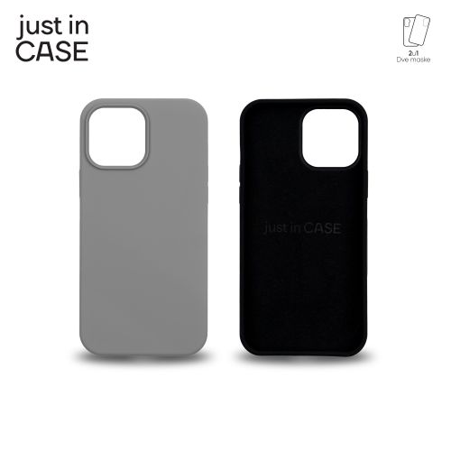 2u1 Extra case MIX PLUS paket CRNI za iPhone 13 Pro Max slika 2