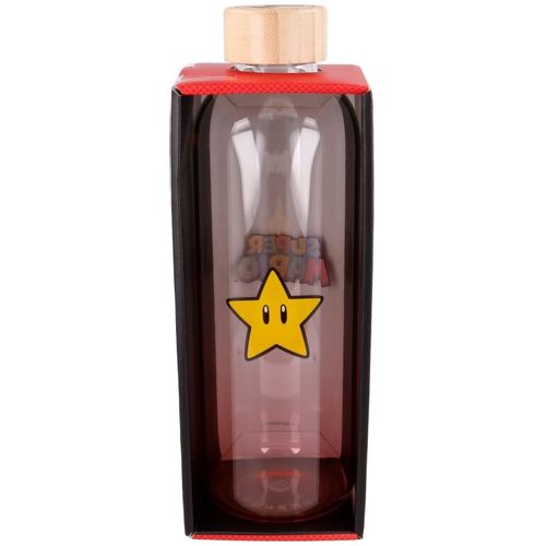 Nintendo Super Mario Bros glass bottle 1030ml slika 2