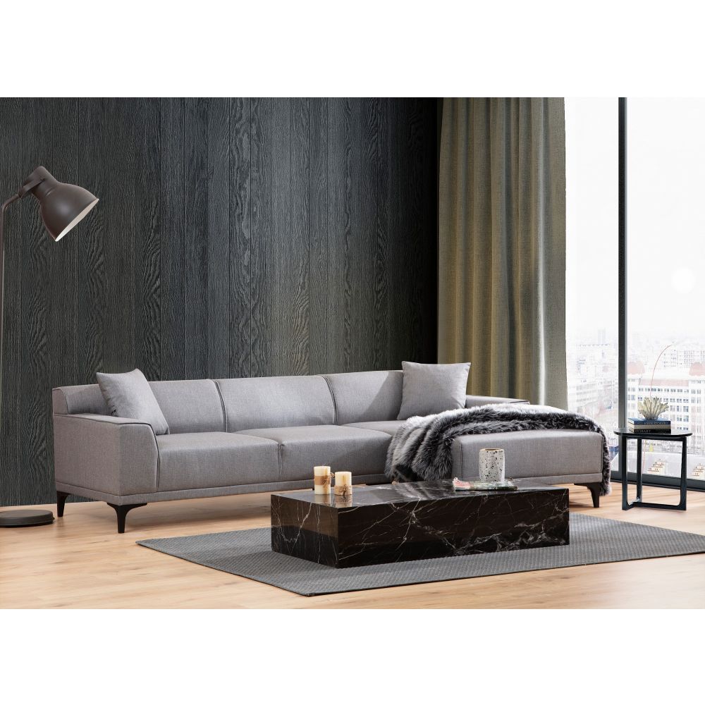 Petra R Kutna Sofa - Svijetlo Siva slika 2