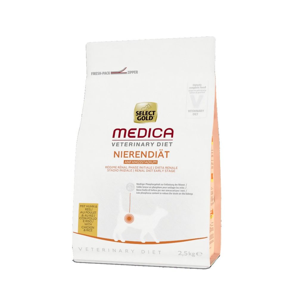 Select Gold Cat Medica Renal Early Stage piletina i riža 2,5 kg slika 1
