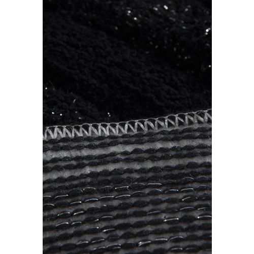 Colourful Cotton Kupoanski tepih set 3 komada-WAVE crni, Wave - Black slika 7
