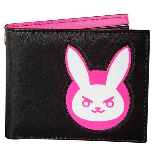 Overwatch D.VA Bi-Fold Graphic Wallet Black slika 1