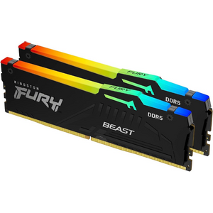 KINGSTON FURY Beast RGB 16GB (2x8GB) DDR5 6000MT/s CL40 DIMM Kit