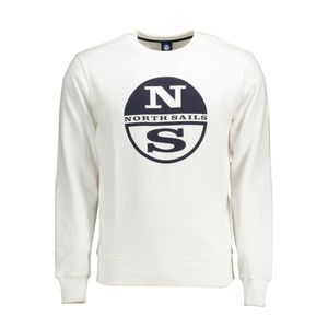 NORTH SAILS SWEATSHIRT WITHOUT ZIP MAN WHITE