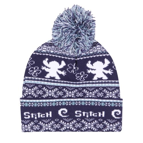 Šešir Stitch Fair Isle Pom Beanie - Mornarsko plava slika 1