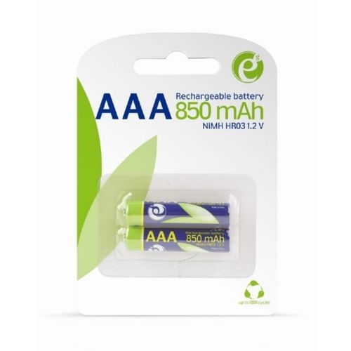 Gembird Rechargeable AAA instant batteries (ready-to-use), 850mAh, 2pcs blister pack slika 1