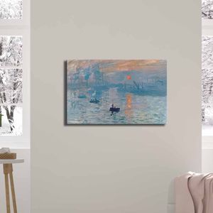 Dekorativna platna slika FAMOUSART-07, boja: višebojna