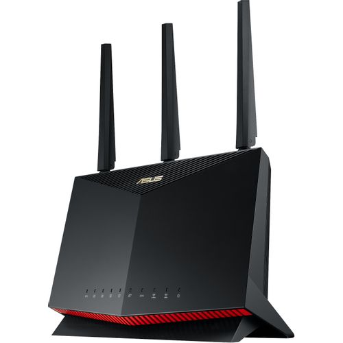 Bežični ruter ASUS RT-AX86U PRO Wi-Fi AX5700 Mesh WiFi 6 4804Mbps 861Mhz  Gaming 3 antene crna slika 5