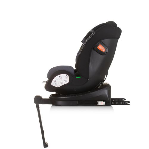 Chipolino autosjedalica I-SIZE 40-150 cm ISOFIX 360 "TOURINO" obsidian slika 4