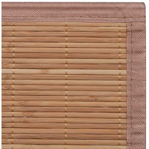 Tepih od bambusa u smeđoj boji 80 x 300 cm slika 12