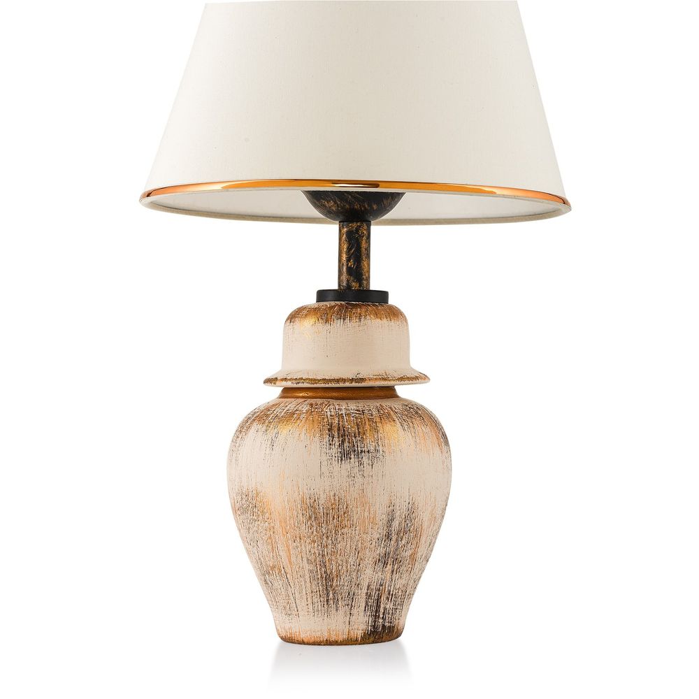 TM280 Krem Zlatna Stočna Lampa slika 4