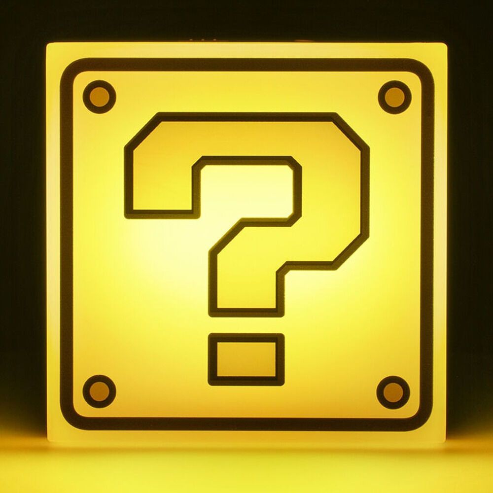Lampara Question Block Super Mario slika 4