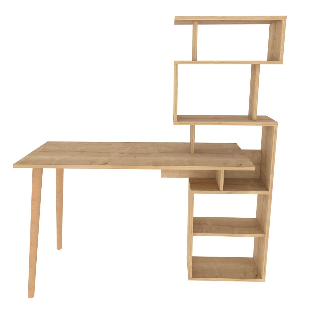 Radni stol Vina - Oak Oak slika 4