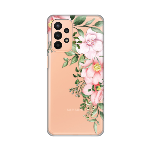 Torbica Silikonska Print Skin za Samsung A235F Galaxy A23 4G/5G Gentle Rose Pattern slika 1