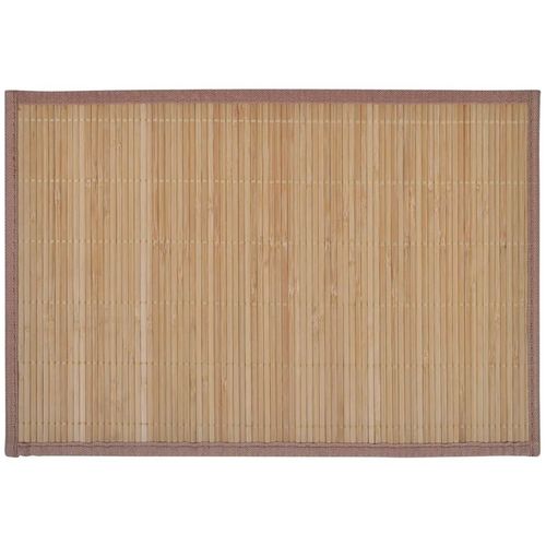 6 podmetača od bambusa 30 x 45 cm smeđi slika 6