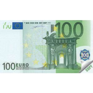 NOTES 100 EUR set 5 komada