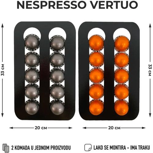 Držač za Nespresso Vertuo kapsule (20 komada) slika 2