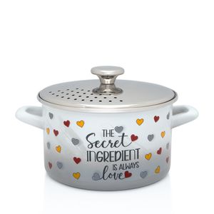 Metalac Šerpa Tajni sastojak, duboka sa inox poklopcem 20 cm / 3.5l