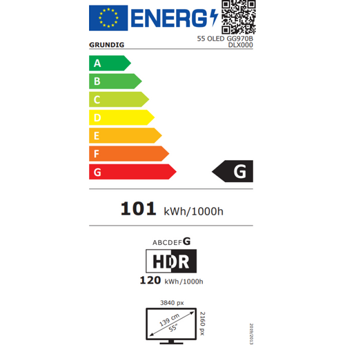 Grundig OLED TV 55 OLED GG 970B slika 2