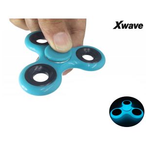 Spinner triangle svetleci u mraku Blue