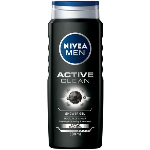 NIVEA Men Active Clean Gel za tuširanje 500 ml slika 1