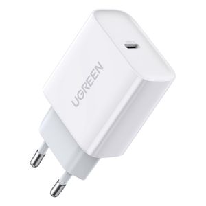 Kućni punjač UGREEN, 20W, USB-C PD, bijeli