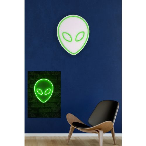 Wallity Ukrasna plastična LED rasvjeta, Alien - Green slika 3